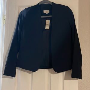 Loft cropped blazer with tags